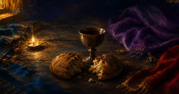 Versículo da Santa Ceia — Lucas 22:19